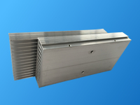 德瑞电子散热器坚持采用1060纯铝铝材