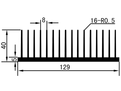 DR-12CM-1-电子散热器产品参数