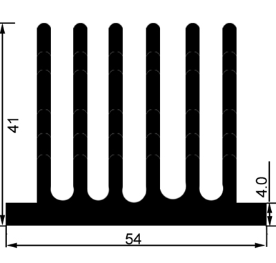DR-5CM-6-电子散热器产品参数